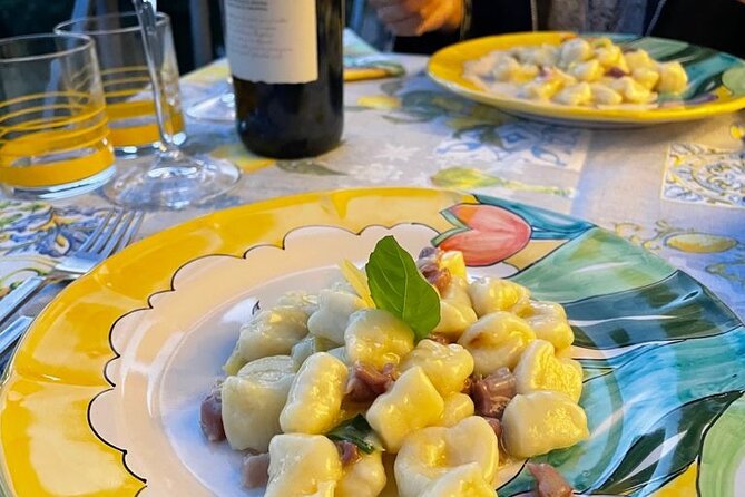 Small Group Positano Cooking Class Gnocchi Tiramisu With Drinks - Preparing Gnocchi and Tiramisu