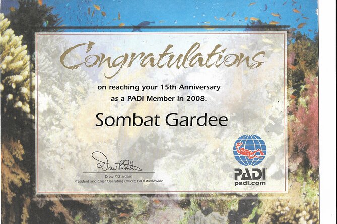 Small Group Scuba Diving Experience in Maiton Private Island - Participant Requirements and Policies