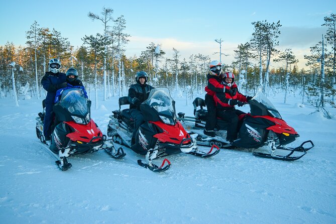 Small-Group Snowmobile Experience in Rovaniemi - Snowmobiling in Lapland Scenery