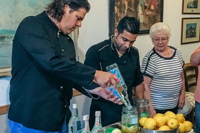 Small Group Sorrento Cooking Class With Wine & Limoncello Tasting - Pickup and Meeting Details