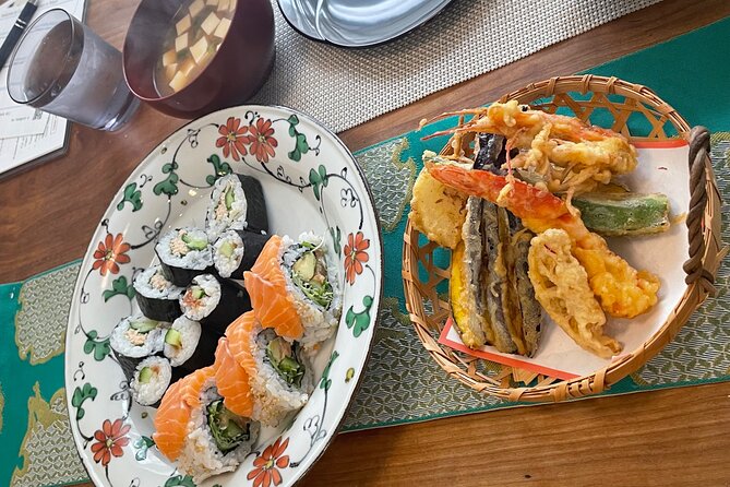 Small Group Sushi Roll and Tempura Cooking Class in Nakano - Included Miso Soup