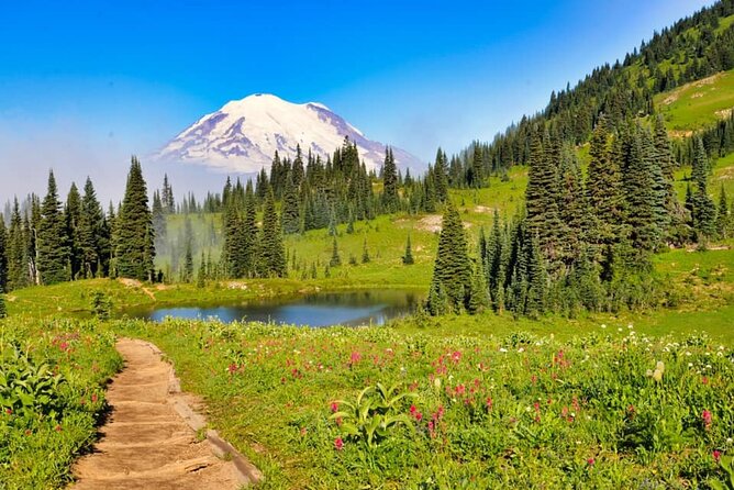 Small Group Tour in Mt Rainier With Air-Conditioned Van Transfer - Breakfast Stop