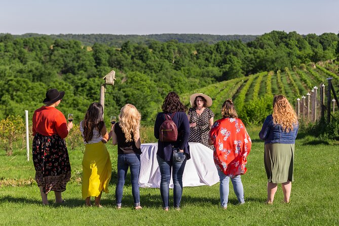 Small-Group Vineyard and Orchard Tour With Wine Tasting in Muscoda - Meeting and Pickup Logistics