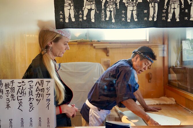 Small-Group Walking Tour With Udon Cooking Class in Hino - Step-by-Step Udon Cooking Class