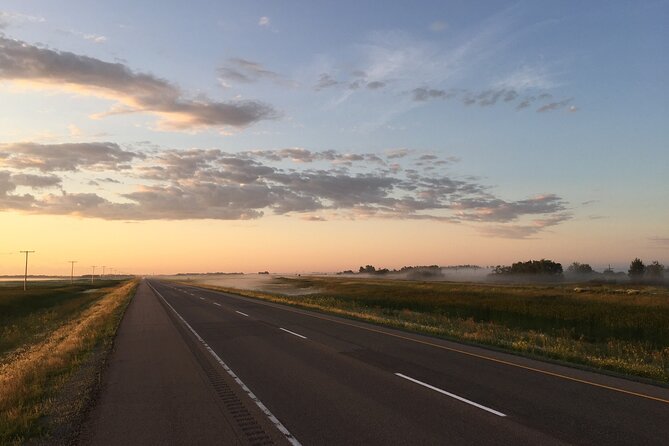 Smartphone Driving Tour Between Moose Jaw, Regina and Manitoba - Automated Commentary During Drive