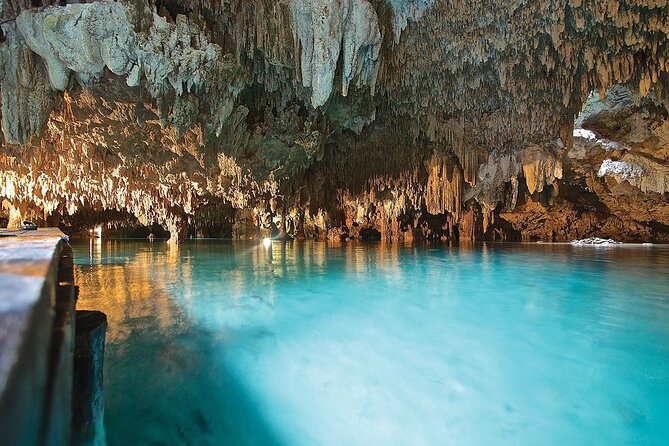 Snorkel in Yalku Reefs & Cenote + ATV + 4 Ziplines + Lunch - Ziplining Adventure