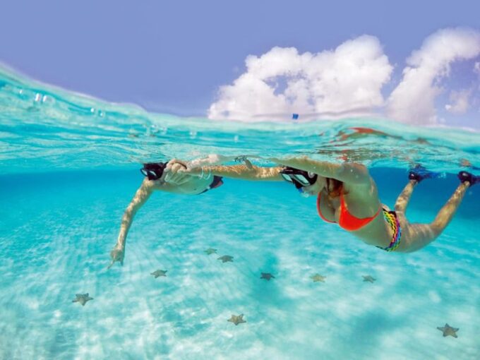 Snorkeling in Cozumel Waters in a Transparent Boat + Beers - Included Amenities and Equipment
