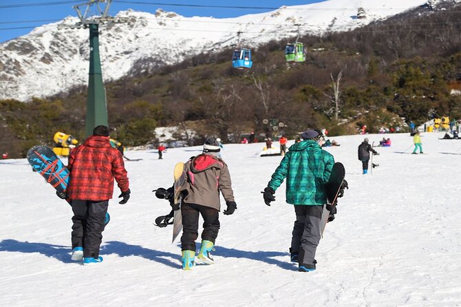 Snow Baptism Adventure: Skiing and Snowboarding at Cerro Catedral - Exploring the Shops and Sights