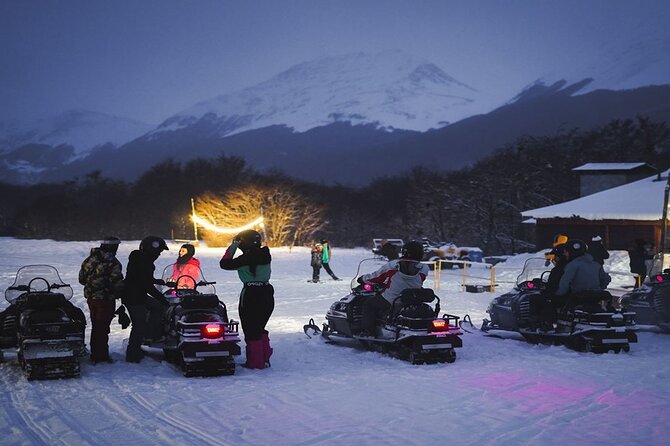 Snow Day Adventure: Hike & Moto Ski at Llanos Del Castor - Lunchtime at the Mountain Refuge