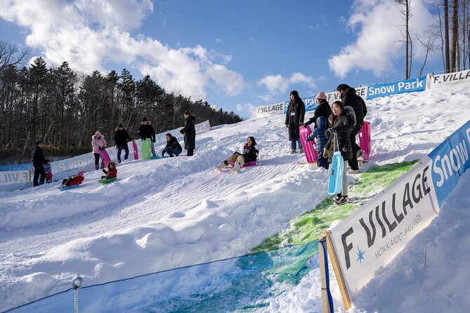 Snow Fun and First Ski or Snowboard at Hokkaido F VILLAGE - The Snow Fun Experience