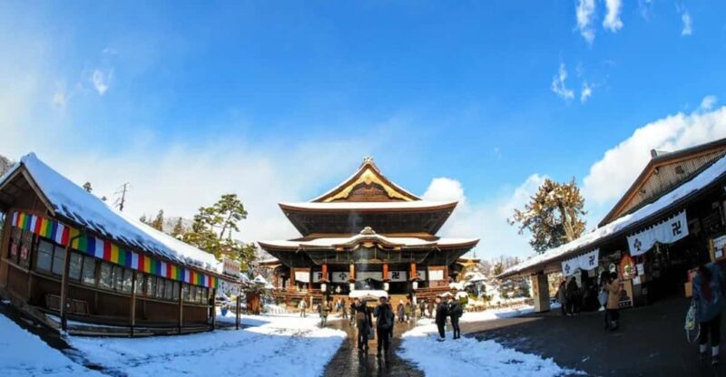 Snow Monkey, Zenko-ji Temple, Sake in Nagano Tour - Nagano Cuisine Lunch