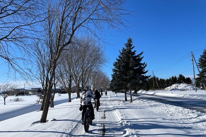 Snow on FAT BIKE - Guided Private Tour in Shinshinotsu - Pickup and Meeting Point