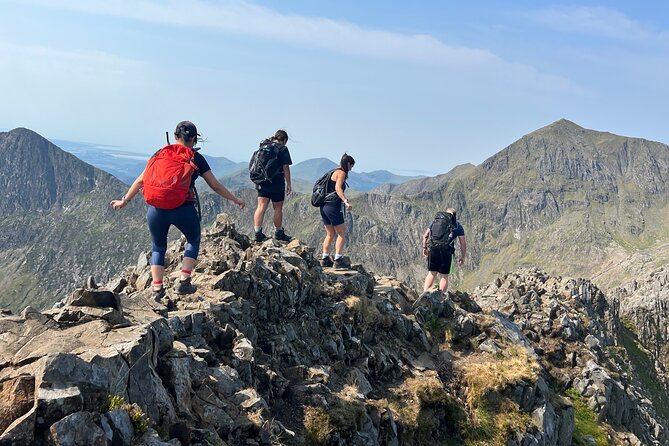 Snowdon via Crib Goch - Navigating Crib Goch