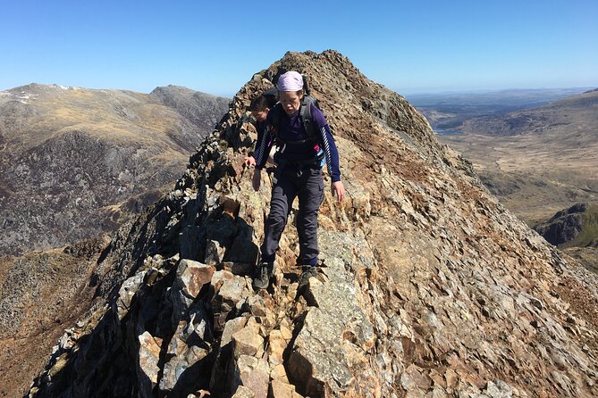 Snowdon via Crib Goch - Reaching Snowdons Summit