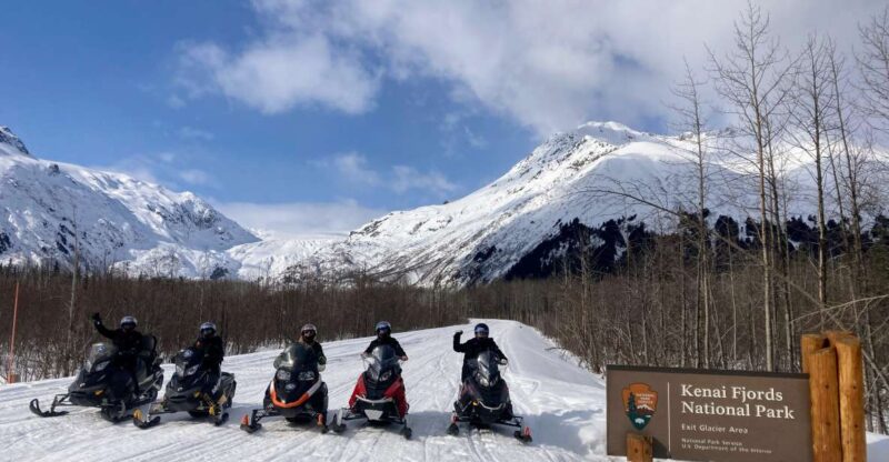 Snowmobile and Snowshoe Dual Adventure From Seward, AK - Key Points