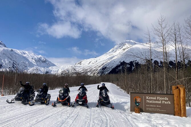 Snowmobile and Snowshoe Dual Adventure in Kenai Fjords NP - Snowmobile Excursion Details