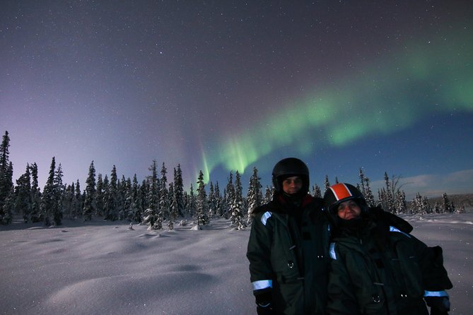 Snowmobile Aurora Expedition With Dinner - Warm Gear Provided