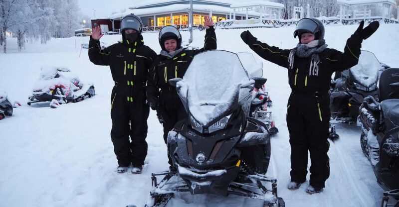 Snowmobile Expedition in Lapland - Safety Precautions