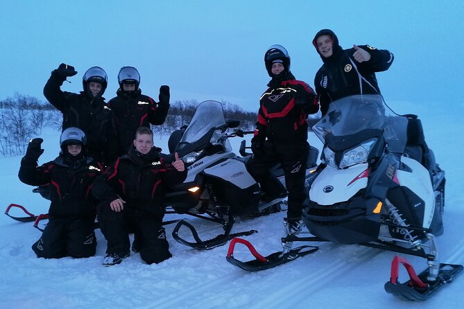 Snowmobile Safari on the Mountain Plateau of Finnmarksvidda - Snowmobile Operation and Safety