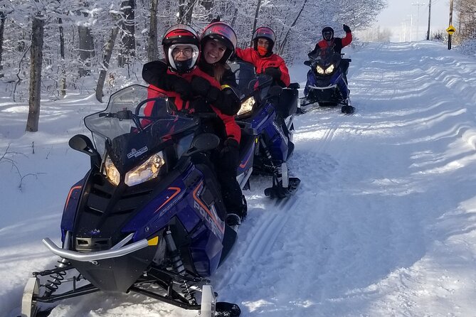 Snowmobiling Activity Rides of 1 Hour 30 - Booking and Confirmation