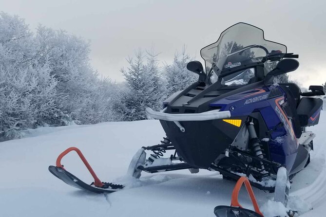 Snowmobiling Activity Rides of 1 Hour 30 - Accessibility