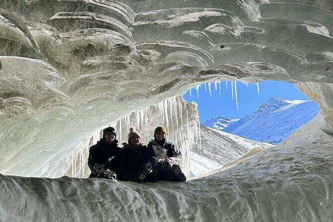 Snowshoe Hike to Castner Glacier Ice Cave - An In-Depth Look at the Castner Glacier Ice Cave Tour
