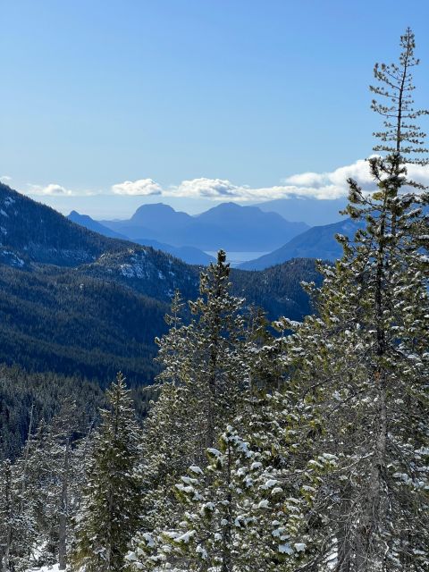 Snowshoeing At The Top Of The Sea To Sky Gondola - Abundant Snowshoeing Trails