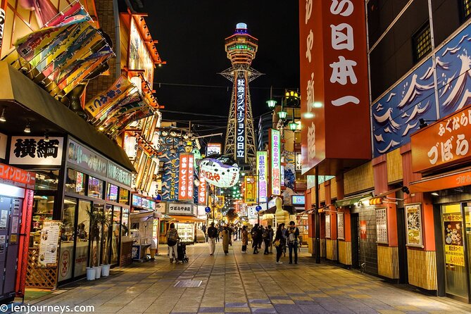 Soak up Into the History of Osaka Shinsekai Food Tour(Night Tour) - Savoring Local Delights