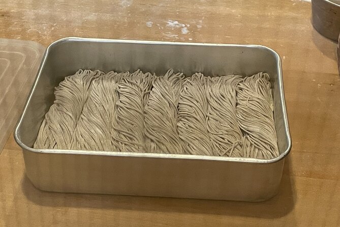 Soba Making Activity in Paddy Field Scenery of Kanagawa - Soba Noodle Set Lunch Menu