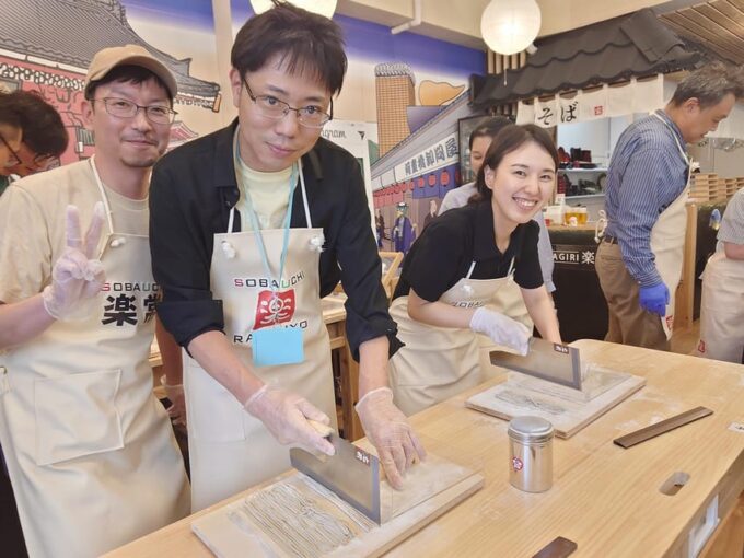 ///Soba Making Experience///Use The BIG Soba-Knife!! - Accessibility and Inclusivity