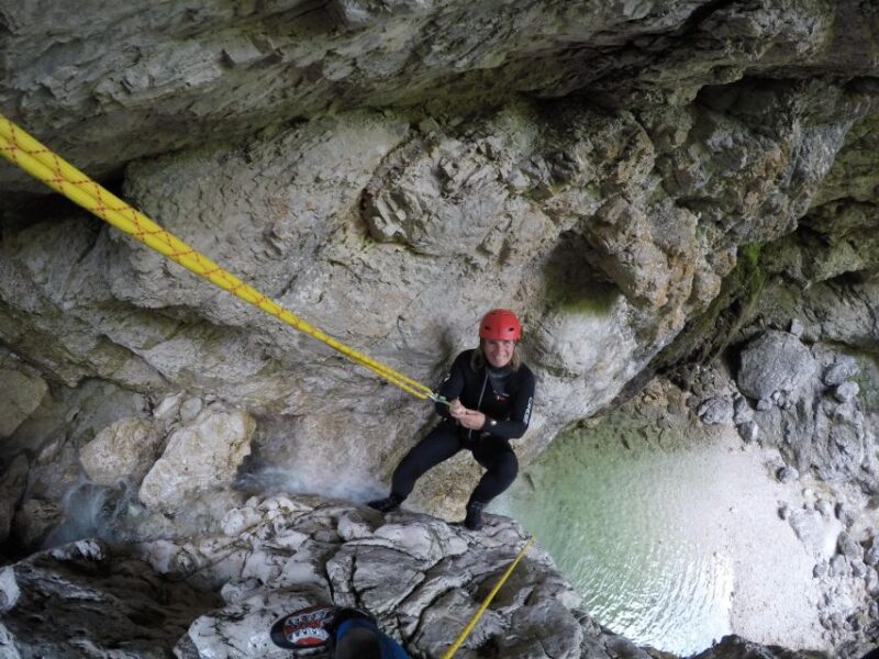 Soca Valley: Canyoning Fratarica Tour - Natural Features
