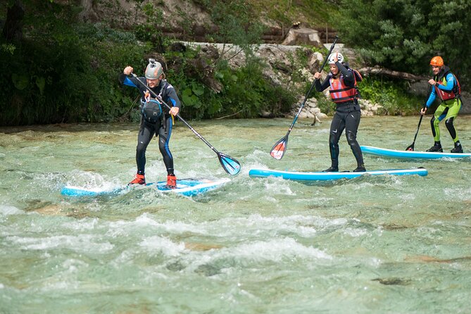 Soca Whitewater Stand-up Paddle Boarding Small Group Adventure - Badge of Excellence