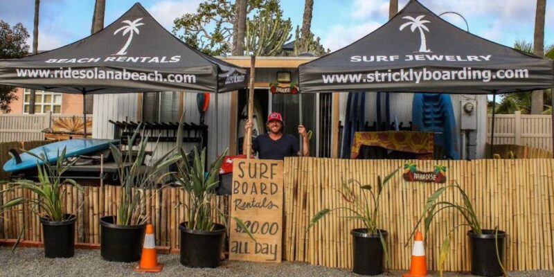 Solana Beach: Stand-up Paddle Board Rental - Paddle Board Rental