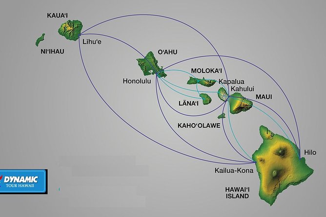 Solo Tour: Oahu Island, Maui Island, Kauai Island, Big Island Kona, Big Island Hilo - Key Points