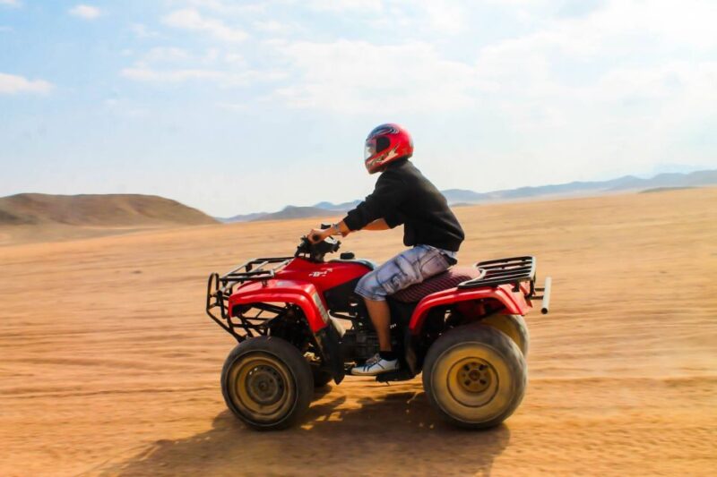 Soma Bay: ATV Quad Safari, Bedouin Village & Camel Ride - Pickup and Transportation