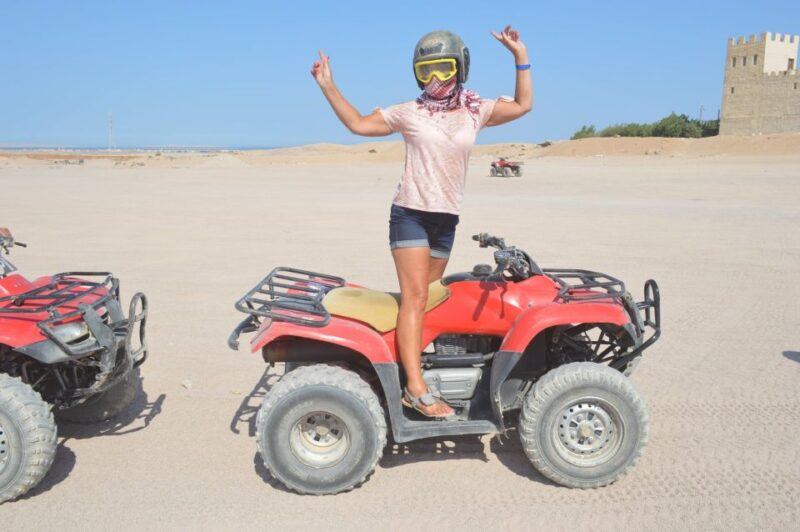 Soma Bay: ATV Quad Safari, Bedouin Village & Camel Ride - Quad Bike Ride