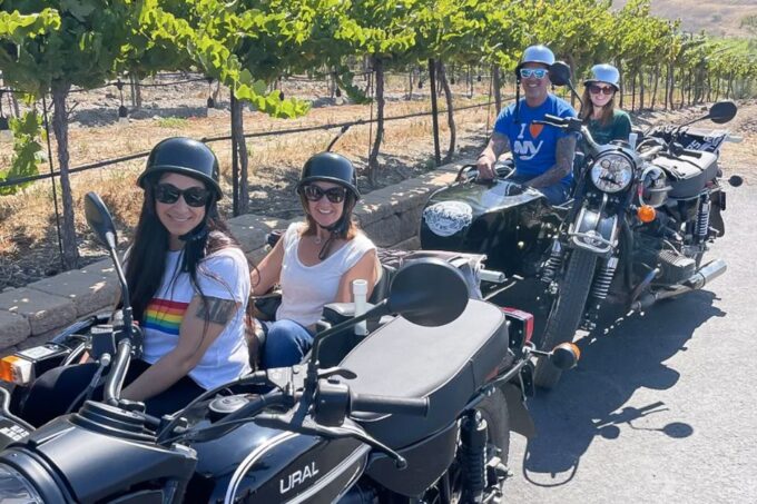 Sonoma: Private Tandem Sidecar Winery Tour - Frequently Asked Questions