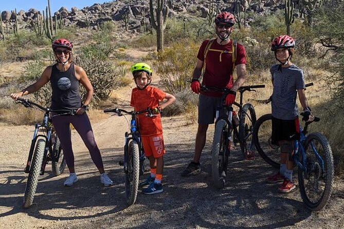 Sonoran Desert Group 2 Hour Mountain Bike Ride Families, Couples - Meeting Point Location