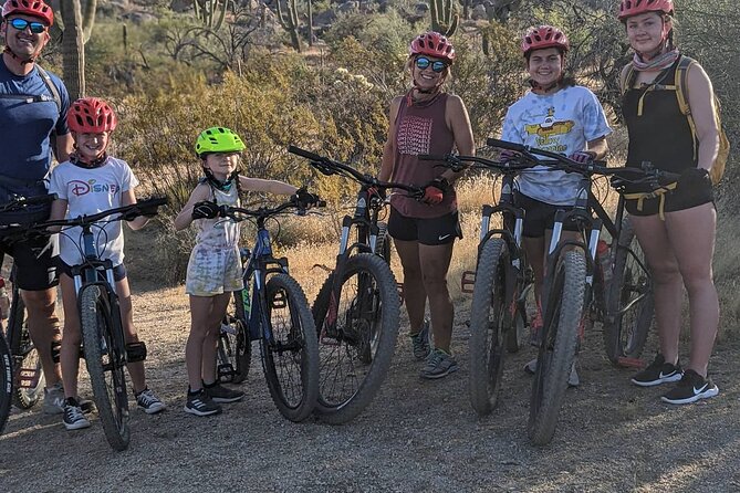 Sonoran Desert Group 2 Hour Mountain Bike Ride Families, Couples - Tour Details Explained