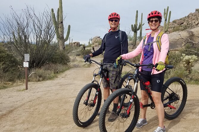 Sonoran Desert Group 2 Hour Mountain Bike Ride Families, Couples - Suitable for Couples