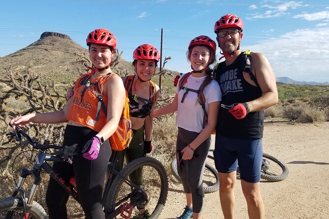 Sonoran Desert Group 2 Hour Mountain Bike Ride Families, Couples - Accessibility Considerations