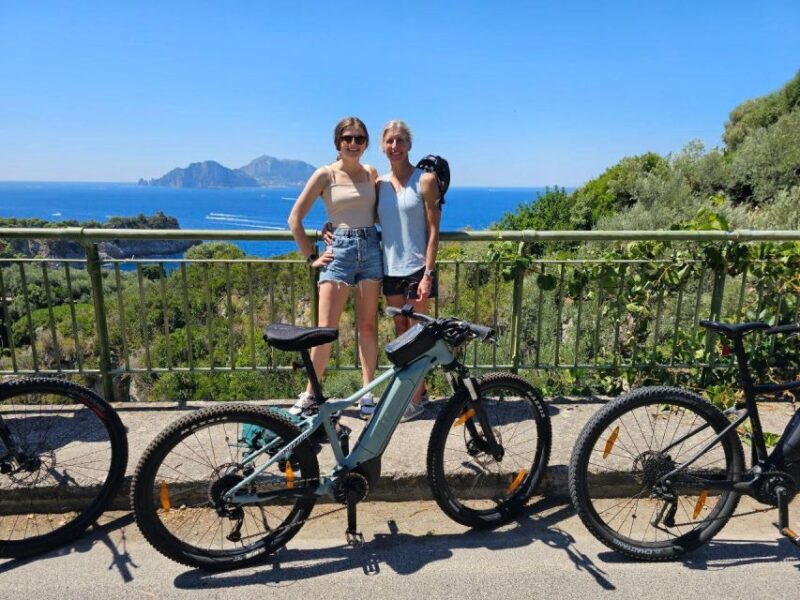 Sorrento Coast: E-Bike Tour & Craft Beer Tasting - Inclusions