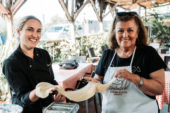 Sorrento Cooking Class - Inclusions and Pickup Details