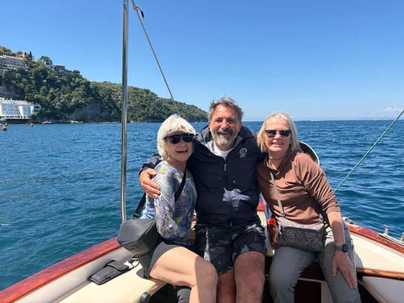Sorrento: Gozzo Boat Coastal Cruise With Swim and Limoncello - Booking and Reservation Details