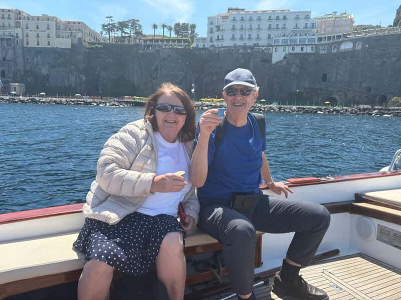 Sorrento: Gozzo Boat Coastal Cruise With Swim and Limoncello - Customer Experience and Reviews