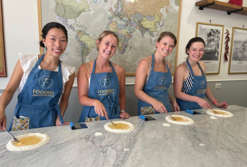 Sorrento: Pasta Masterclass With a Meal and Wine - Key Points
