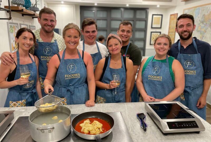 Sorrento: Pasta Masterclass With a Meal and Wine - Meeting Point and Transportation