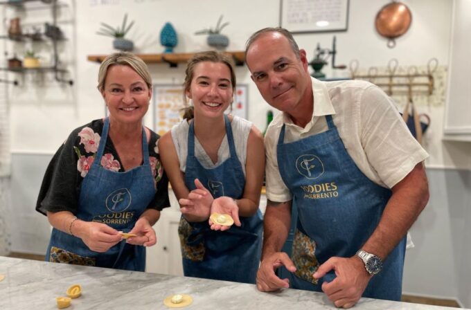 Sorrento: Pasta Masterclass With a Meal and Wine - Included Amenities and Provisions