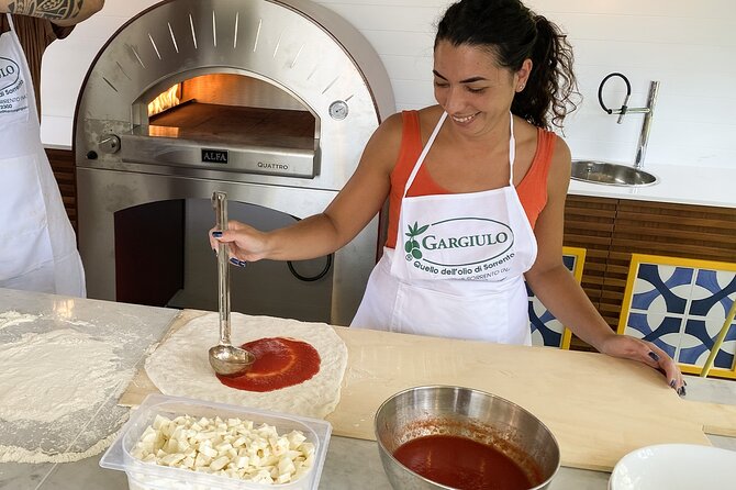 Sorrento Pizza School Activity in Italy - Starter and Main Course