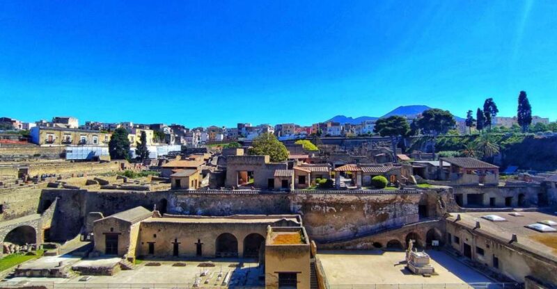 Sorrento: Pompeii & Herculaneum Day Trip Entry and Lunch - Starting Point and Main Stops